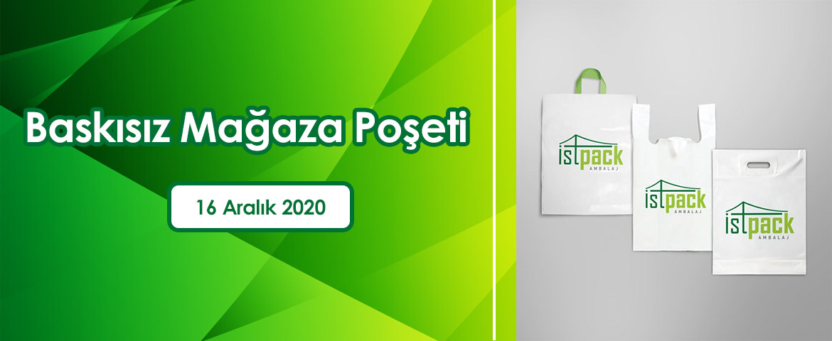 Baskısız Mağaza Poşeti
