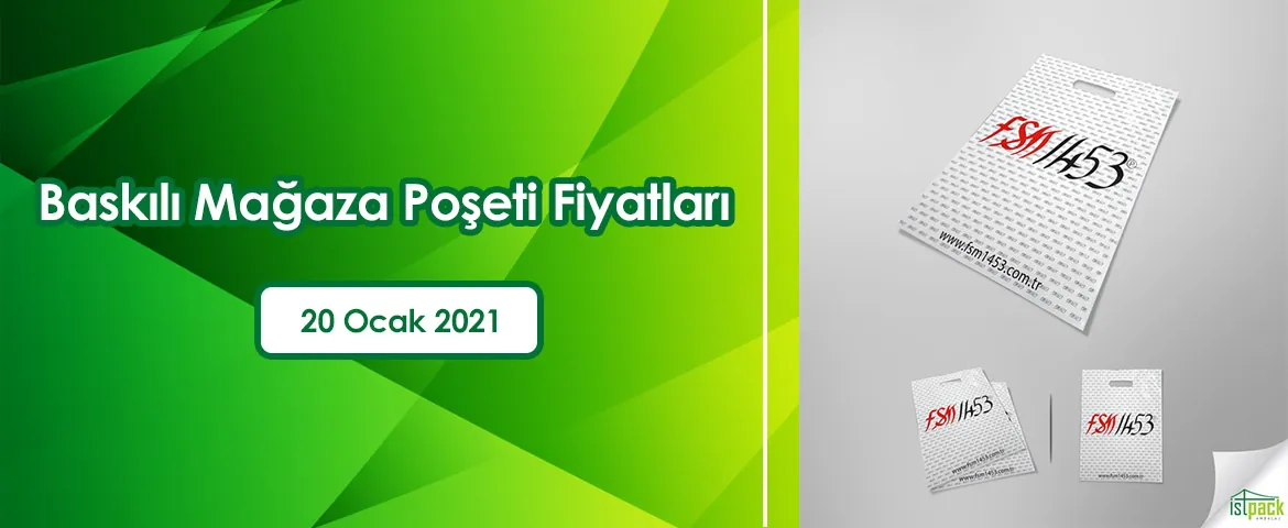 Baskılı Mağaza Poşeti Fiyatları