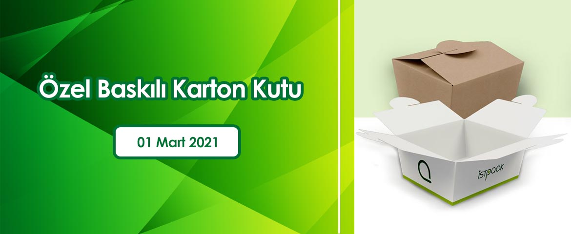Özel Baskılı Karton Kutu