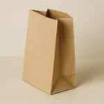 Kare Dipli Kraft Kese - 28x28x16 cm