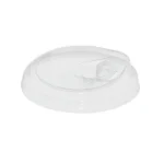Klipsli PET Plastik Bardak Kapağı - 95mm Çap - 100 Adet