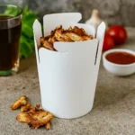 Baskısız Döner Yemek Kutusu - 26 Oz - 50 Adet