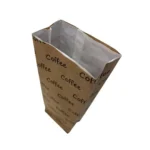 Çift Katlı Kare Dipli Kraft Kese - 8x22x5 cm - Görsel 3