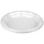 Mini Plastik Tabak - 13 cm Çap