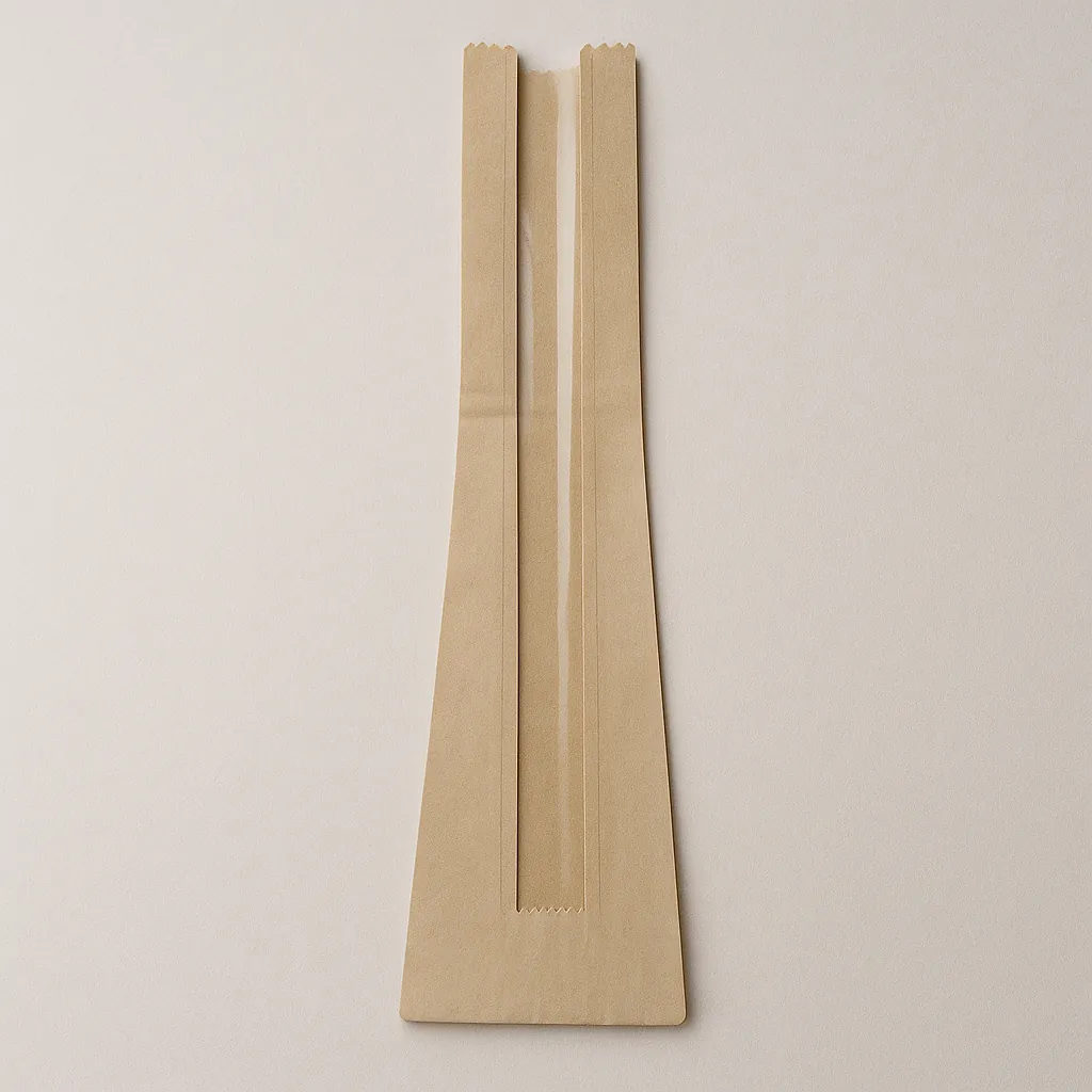 0487 Pencereli Şamua Kese - 10.5x63x5 cm - Görsel 1