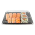 Kapaklı Sushi Kutusu - 215x135x25 mm - Görsel 2