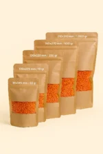 Şeffaf Metalize CPP Kilitli Doypack - 8.5x14.5x2.5 cm - Görsel 5