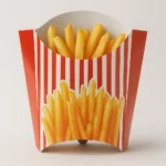 Standart Baskılı Küçük Patates Kutusu - 10x8x4 cm - 500 Adet