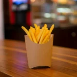 Küçük Kraft Patates Kutusu - 10x8x4 cm - 500 Adet
