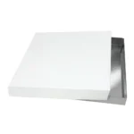 Ayrı Kapaklı Folyolu Baskısız Çok Amaçlı Kutu - 33x33x4 cm - 100 Adet