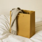 Gold Mini Karton Çanta - 17x26x6.5 cm - 24 Adet