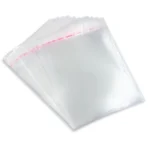 Bantlı Şeffaf Poşet - 6x25 cm (1000 Adet)
