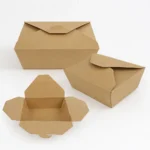 Kraft Yemek Kutusu - 140x200x90 mm - 50 Adet
