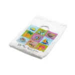 Resimli Hışır Blok Poşet - 20x30 cm - No: 0 - 100 Adetli Paket
