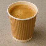 Kraft Emboss Kabartmalı Double Wall Karton Bardak 8 Oz | 1000 Adet
