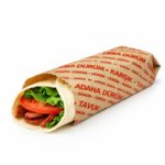 Standart Baskılı Şamua Dürüm Kese Kağıdı - 8x26x8 cm - 5 kg'lık