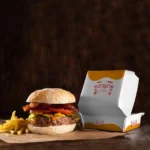 Baskılı Hamburger Kutusu - Görsel 2